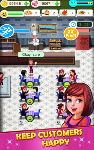 اسکرین شات 2 بازی Restaurant Tycoon : Cafe game