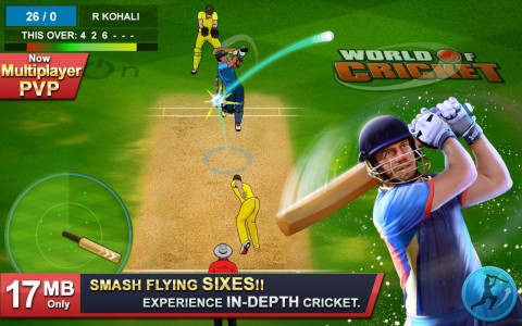 اسکرین شات 1 بازی World of Cricket :Championship