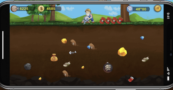 اسکرین شات بازی Gold Miner Plus - Bearded old miner 3