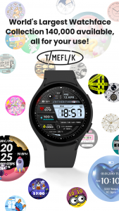 اسکرین شات برنامه TIMEFLIK Watch Face 2