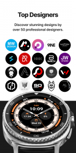 اسکرین شات 5 برنامه TIMEFLIK Watch Faces