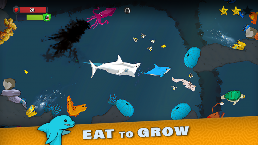 اسکرین شات بازی Fish Royale - Feed Shark Games 1