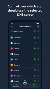 اسکرین شات 3 برنامه DNS Changer - IPv4 & IPv6