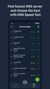 اسکرین شات برنامه DNS Changer - IPv4 & IPv6 4