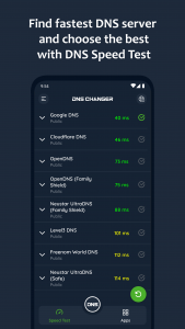 اسکرین شات 4 برنامه DNS Changer - IPv4 & IPv6