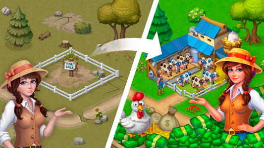 اسکرین شات 1 بازی Idle Farmer: Mine Game