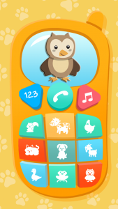 اسکرین شات بازی Baby Phone. Kids Game 1