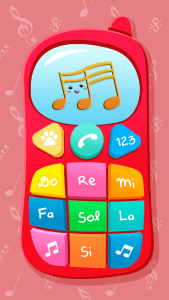 اسکرین شات 2 بازی Baby Phone. Kids Game