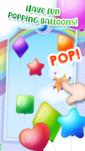 اسکرین شات بازی Baby Balloons pop 3
