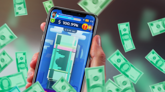 اسکرین شات 1 بازی Money cash clicker