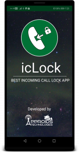 اسکرین شات برنامه Incoming Call Lock 1