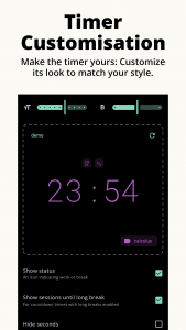 اسکرین شات برنامه Goodtime Pomodoro Timer & Flow 6