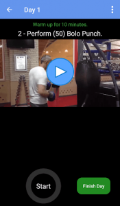 اسکرین شات برنامه Boxing Training - Offline Videos 2