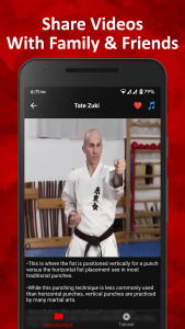 اسکرین شات برنامه Karate Training - Videos 7