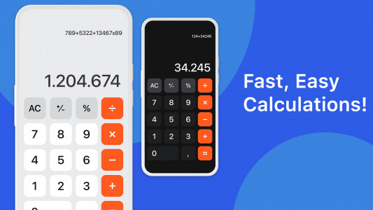 اسکرین شات 1 برنامه Caculator Simple