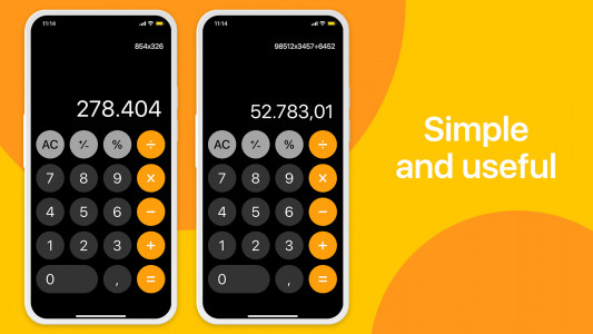 اسکرین شات برنامه Calculator Phone 15 - OS 17 4