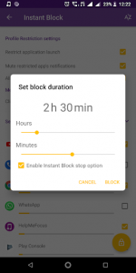 اسکرین شات برنامه HelpMeFocus - Block Apps, Stay Focused. 7