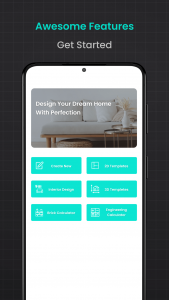 اسکرین شات 2 برنامه Floor Plan Creator Home Design