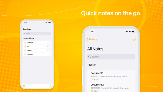اسکرین شات برنامه Notes Phone 15 - OS 17 Notes 6