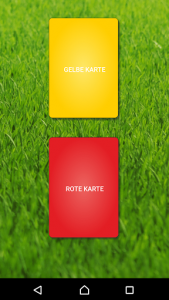 اسکرین شات برنامه Red Card & Yellow Card (with Widget) 1
