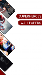 اسکرین شات برنامه Superheroes Wallpapers 3