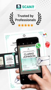 اسکرین شات برنامه SCANit - PDF Scanner App 1