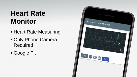 اسکرین شات برنامه Heart Rate Monitor 1
