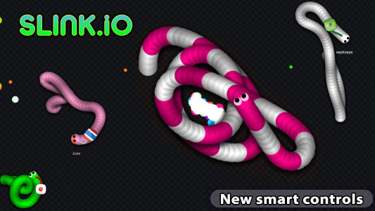 اسکرین شات 3 بازی Slink.io - Snake Games