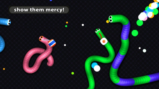 اسکرین شات 5 بازی Slink.io - Snake Games