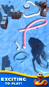 اسکرین شات 3 بازی Slink.io 3D: Fun IO Snake Game
