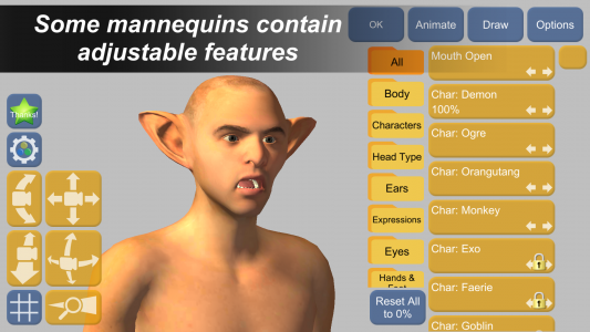 اسکرین شات برنامه 3D Mannequins 8