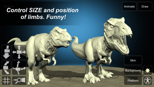 اسکرین شات برنامه Dinosaur Mannequins 2