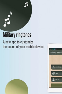 اسکرین شات برنامه military ringtones for phone, military sounds 6