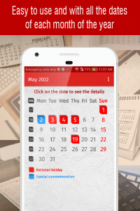 اسکرین شات برنامه turkey calendar 2022 2