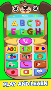 اسکرین شات 1 بازی My Educational Phone for Kids