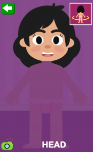 اسکرین شات 5 بازی Body Parts for Kids