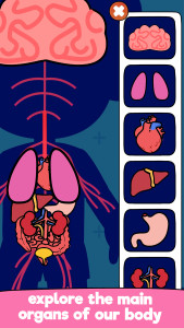 اسکرین شات 4 بازی Body Parts for Kids