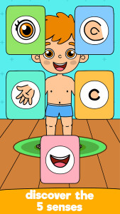 اسکرین شات 6 بازی Body Parts for Kids