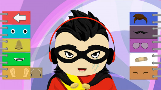 اسکرین شات 2 بازی Hero Maker - Create Superhero