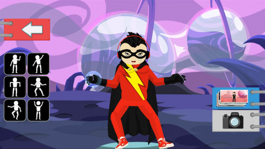 اسکرین شات 5 بازی Hero Maker - Create Superhero