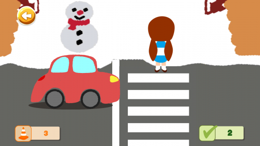 اسکرین شات 3 بازی Traffic rules for children