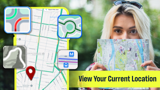 اسکرین شات 5 برنامه Live Satellite View GPS Map