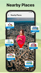 اسکرین شات 3 برنامه Live Satellite View GPS Map