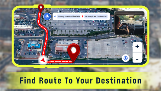 اسکرین شات برنامه Live Satellite View GPS Map 4