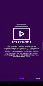اسکرین شات برنامه m3u player: Live TV HD for Internet TV 3