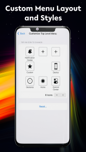 اسکرین شات برنامه Assistive Touch iOS 16 5