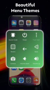 اسکرین شات برنامه Assistive Touch iOS 16 3