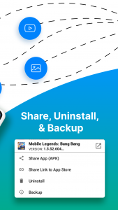 اسکرین شات برنامه Share Apps: APK Share & Backup 3