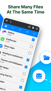 اسکرین شات برنامه Share Apps: APK Share & Backup 2