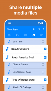 اسکرین شات برنامه Share Apps: APK Share & Backup 2